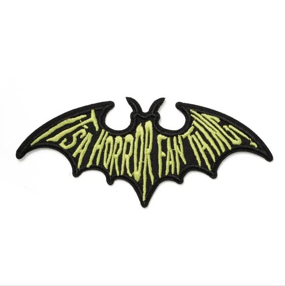 🦇 It's A Horror Fan Thing Bat Patch - Picture 1 of 9